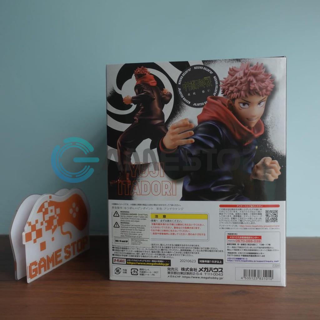 Mô hình Jujutsu Kaisen Yuji Itadori 1/8 Scale Figure Mega House 18cm Mô hình tĩnh Nhựa PVC, ABS Chính hãng Nhật JKMH01