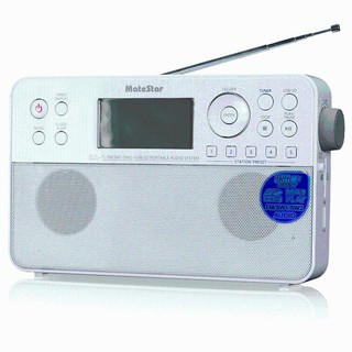 ĐÀI RADIO FM /SW1/SW2 KIÊM NGHE NHẠC USB MATESTAR RA-1 SIZE TO