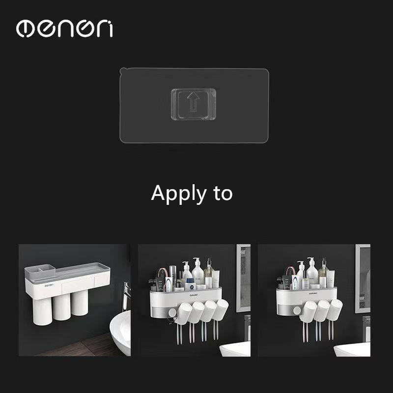 Bộ Nhả Kem OENON Dán Tường Không Cần Khoan Đục, Bộ 1 Cốc