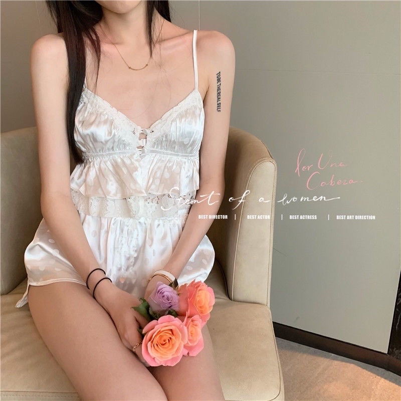 Set ngủ cao cấp lụa mát hoạ tiết bi | BigBuy360 - bigbuy360.vn