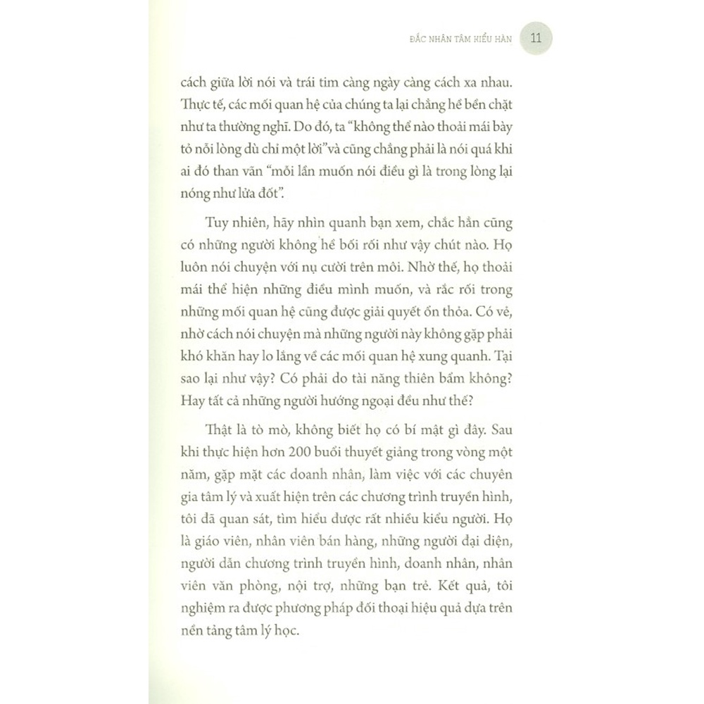 Sách -Đắc Nhân Tâm - Kiểu Hàn ( Oh Suhyang- Văn Lang)