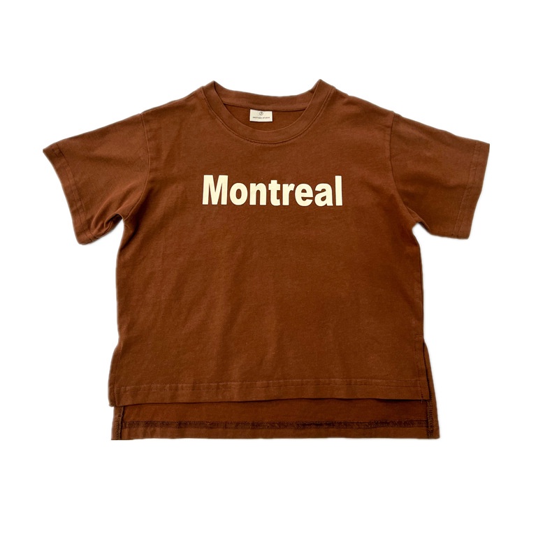 Áo phông Montreal cho bé trai bé gái mùa hè mới 2 màu B68-21086