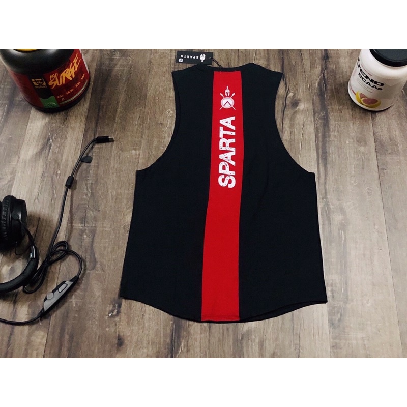 [giảm cực sốc] Áo tank top gym nam SPARTA cực chất.