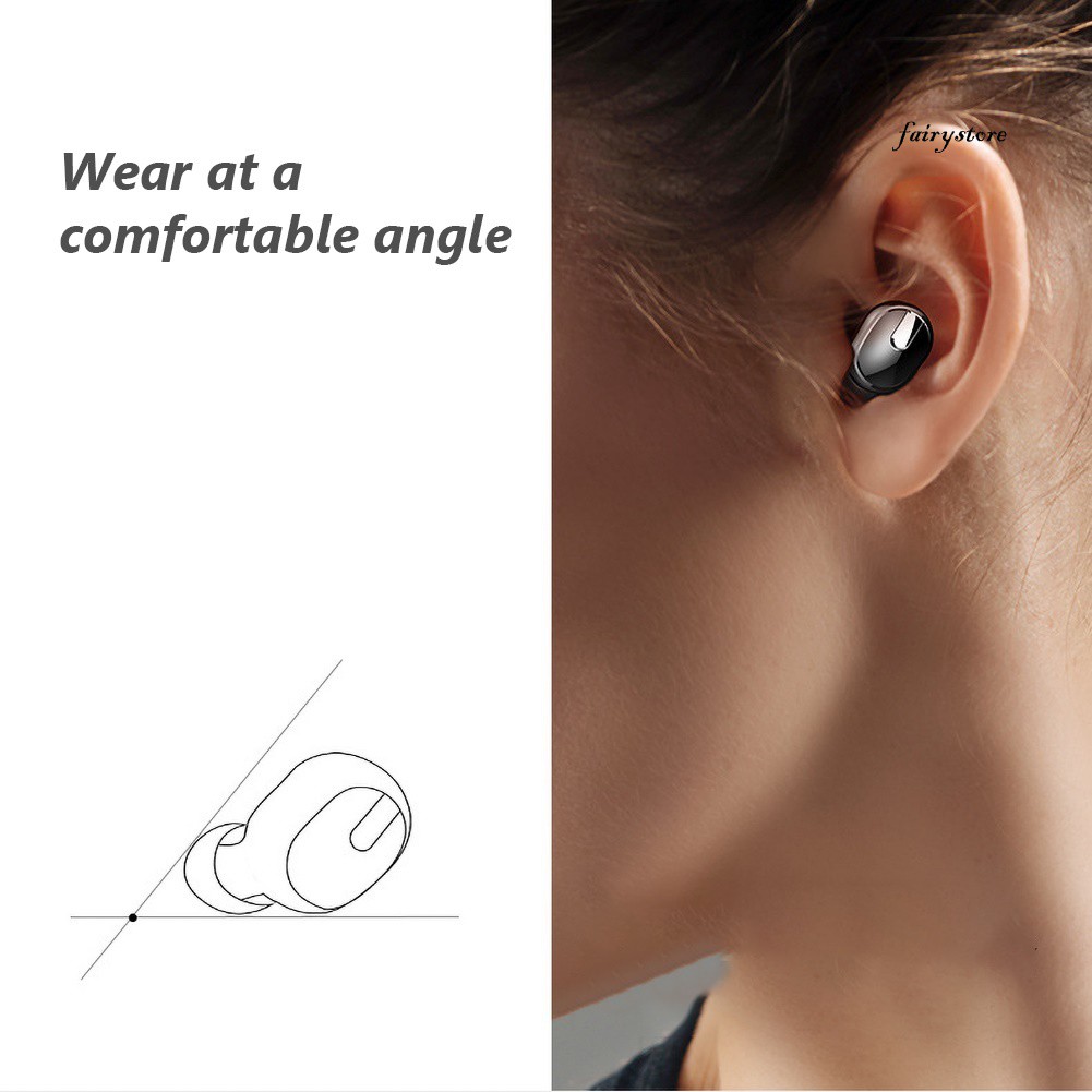 Tai Nghe Bluetooth 4.2 Không Dây Mini Fs + M8 Cho Iphone Android