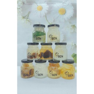 BỘ 12 HŨ THỦY TINH NẮP THIẾC 100ML ĐỰNG MẬT ONG, SỮA CHUA
