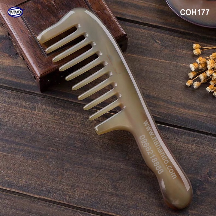 Lược sừng răng thưa xuất Nhật  Cho tất cả các loại tóc