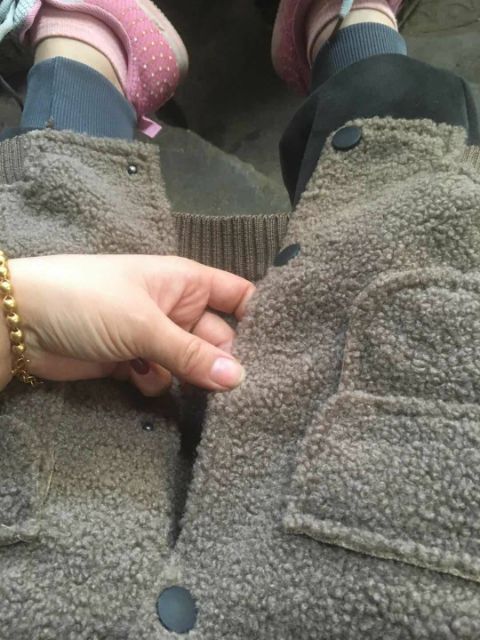 Jacket Da lộn lông cừu siêu ngầu cho bé trai