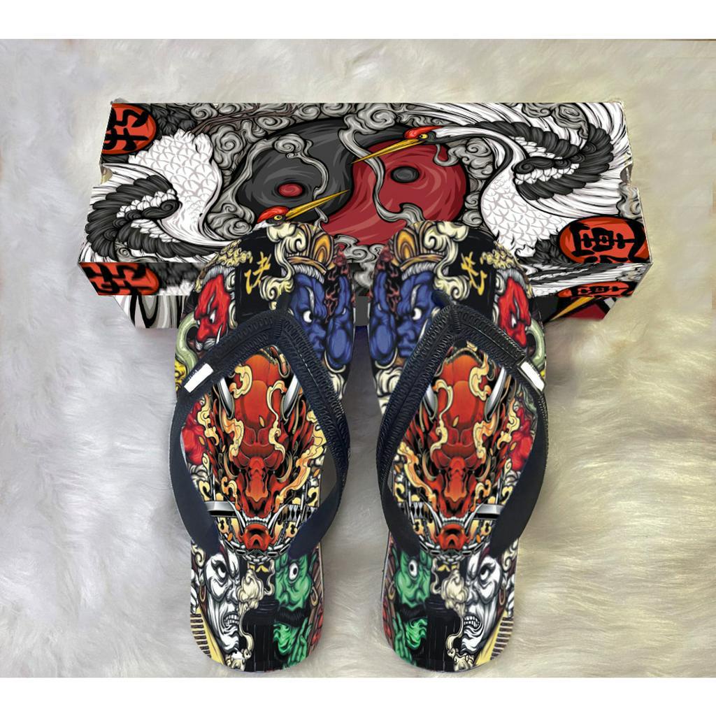 Dép tông lào hoạt hình , dép kẹp nam 3D xỏ ngón 14 mẫu