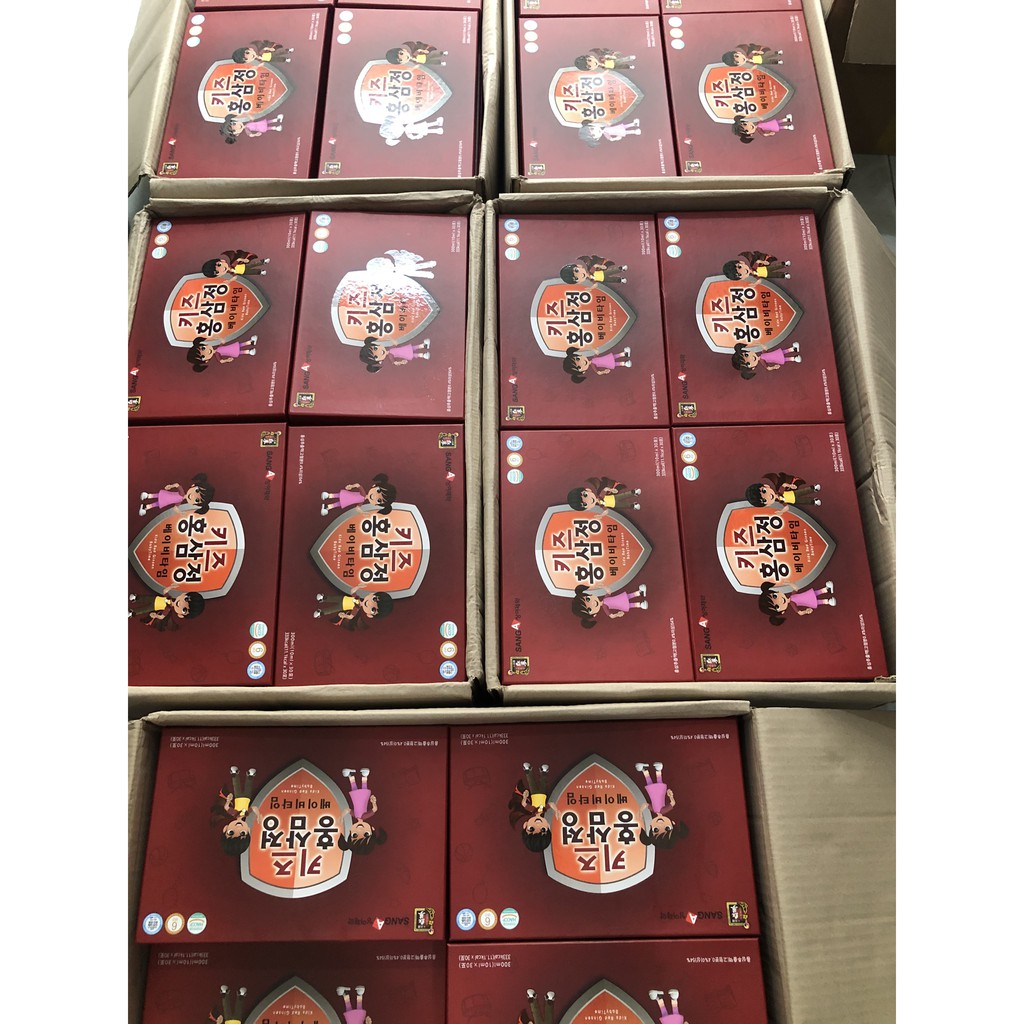 Nước Hồng Sâm Baby SangA Hàn Quốc Hộp 30 Gói Mit Beauty Hỗ Trợ Kích Thích Bé Ăn Ngủ Ngon Hấp Thu Dinh Dưỡng Tốt