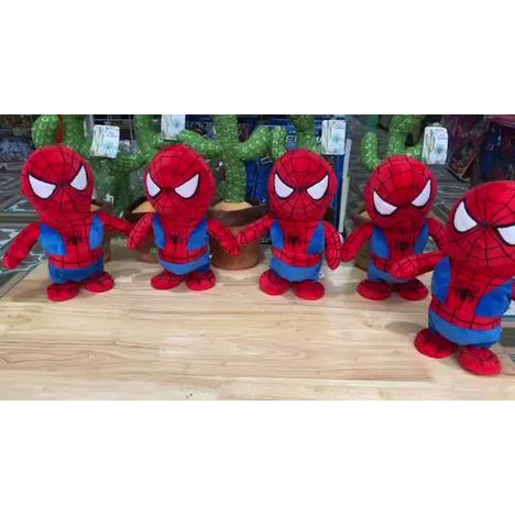 Spider Man, Người Nhện biết đi biết hát biết nhại tiếng - LANA QUEEN