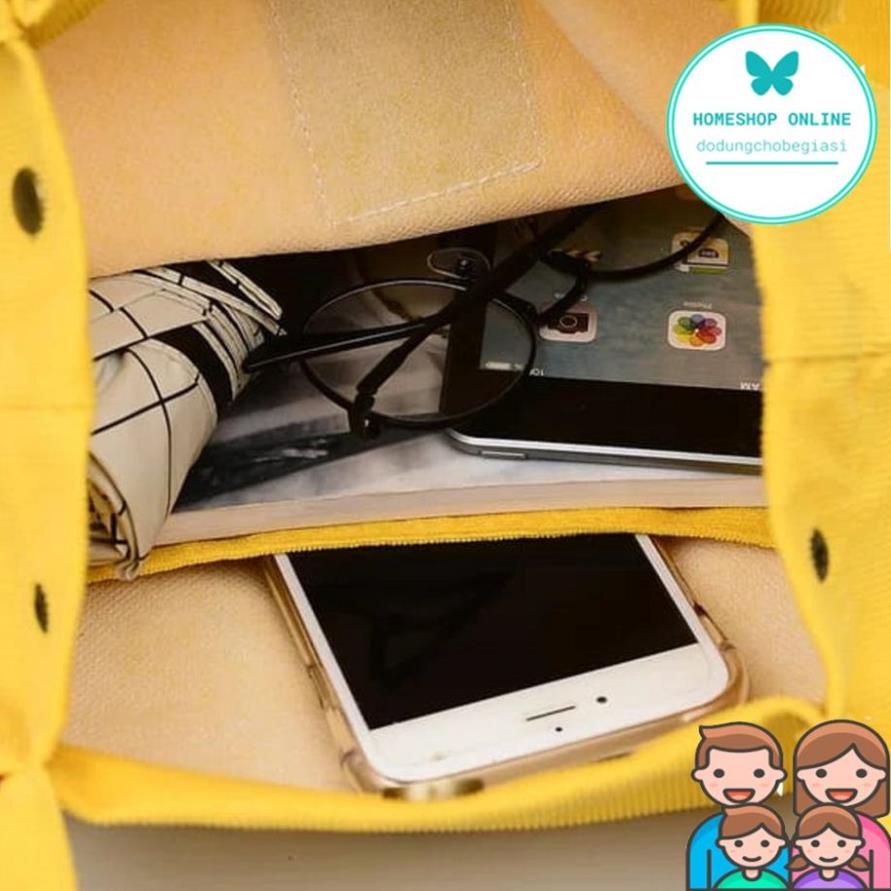 Túi Tote Vải Nhung You Need This One Phong Cách Hàn Quốc HSTX002