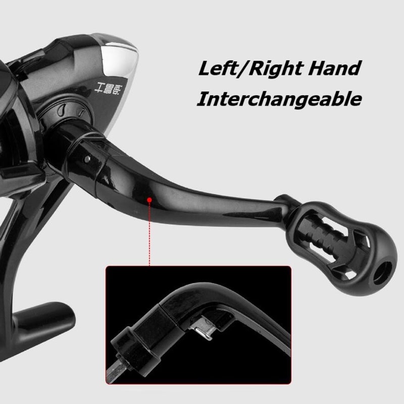 Mavllos Máy Câu Cá Kim Loại 12 + 1BB 17Lbs Tốc Độ Cao 2000-7000