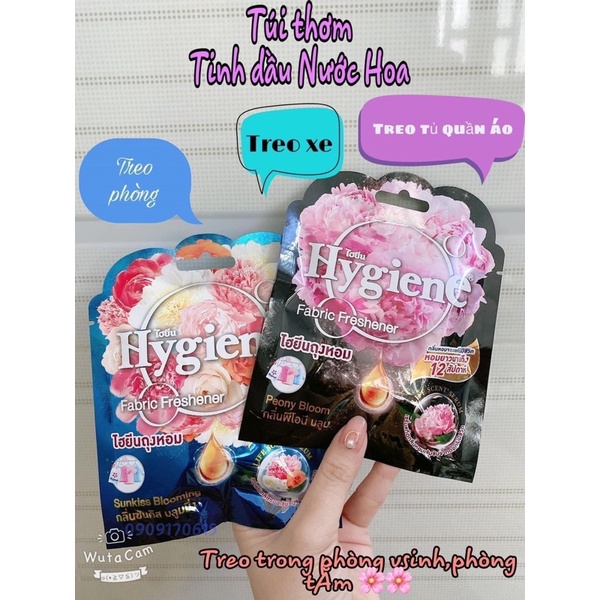 Túi thơm Hygiene treo tủ quần áo hương nước hoa