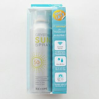 Xịt Chống Nắng Recipe Crystal Sun Spray SPF50+ PA+++