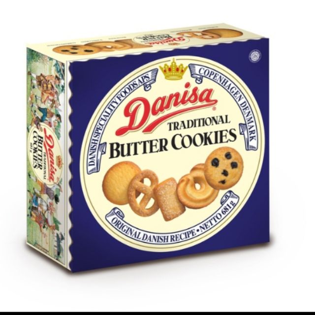 Bánh quy bơ Danisa butter hộp 681g