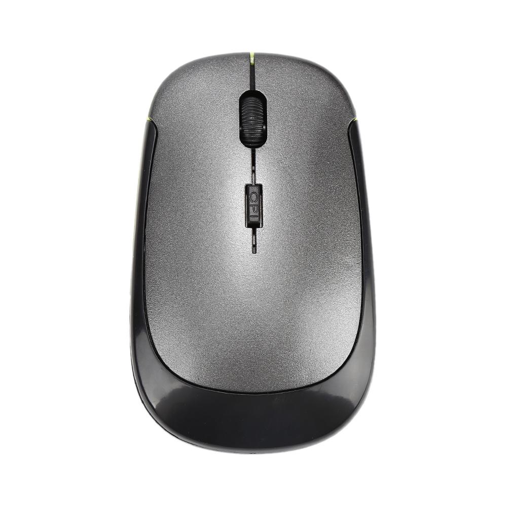 Ultra-thin Portable Wireless Mouse Cordless Mice Adjustable Sensitivity Mouse HT❣