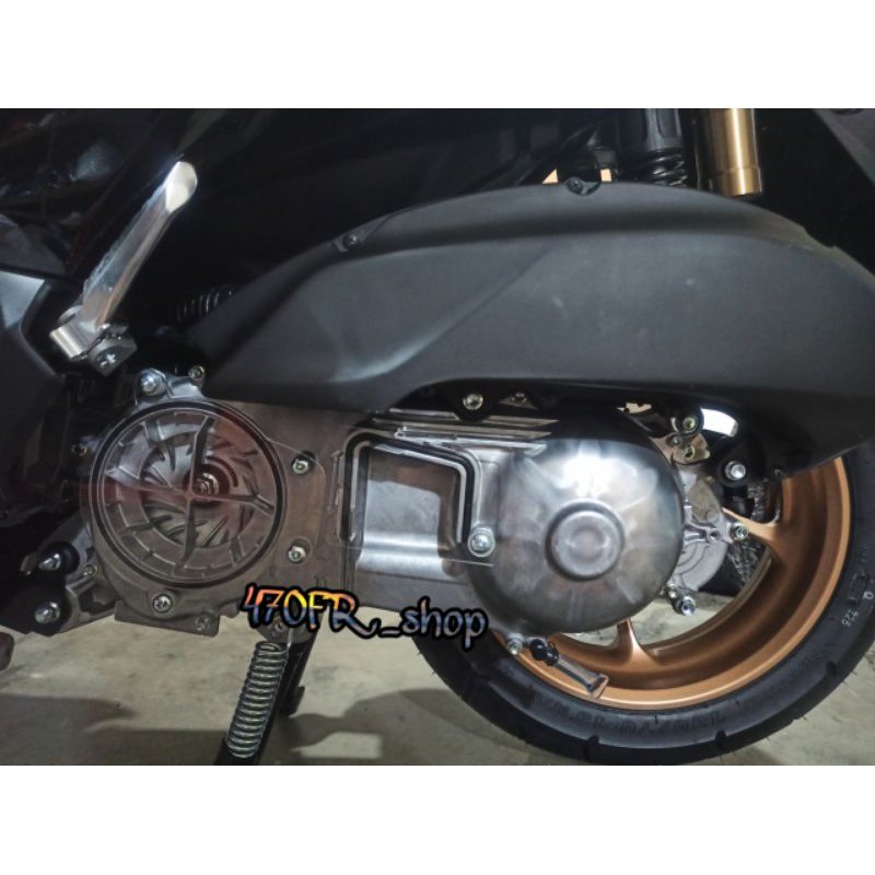 Nắp Đậy Ống Dẫn Khí Thải Bằng Nhựa Acrylic Cho Xe Yamaha Nmax Ốp