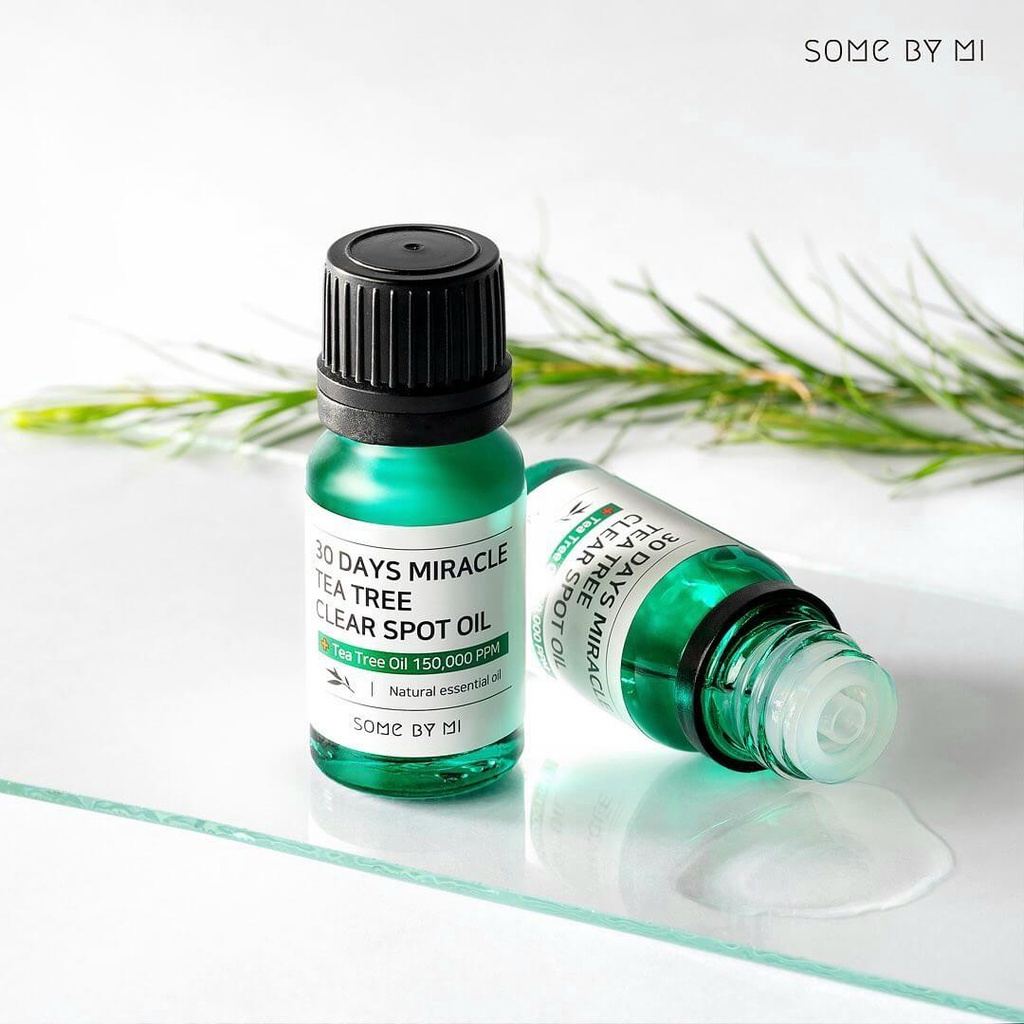 Tinh Dầu Tràm Trà Làm Giảm và Ngăn Ngừa Mụn Some By Mi 30 Days Miracle Tea Tree Clear Spot Oil 10ml