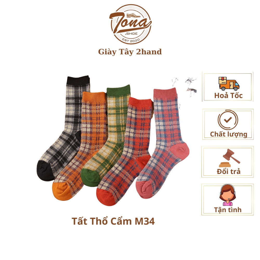 [Tonashoe] Tất Thổ Cẩm Mẫu Mới Nhất 2022 M34
