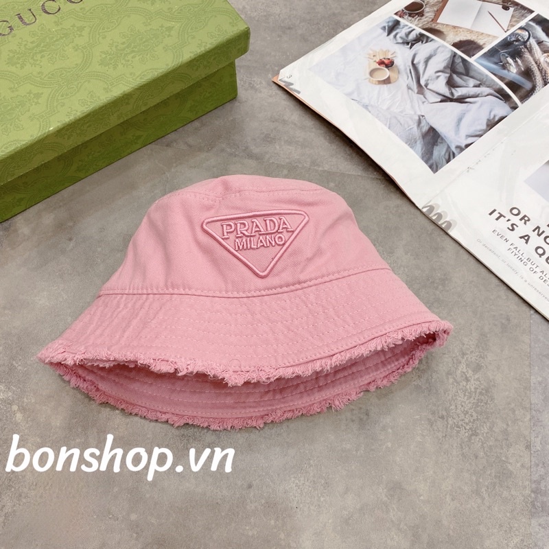 Nón bucket PRD rách hàng thời trang cao cấp ms14236