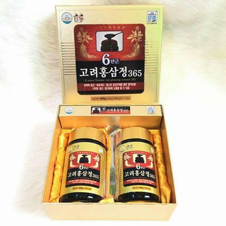 CAO HỒNG SÂM 365 THƯỢNG HẠNG HÀN QUỐC 2LỌ× 240G