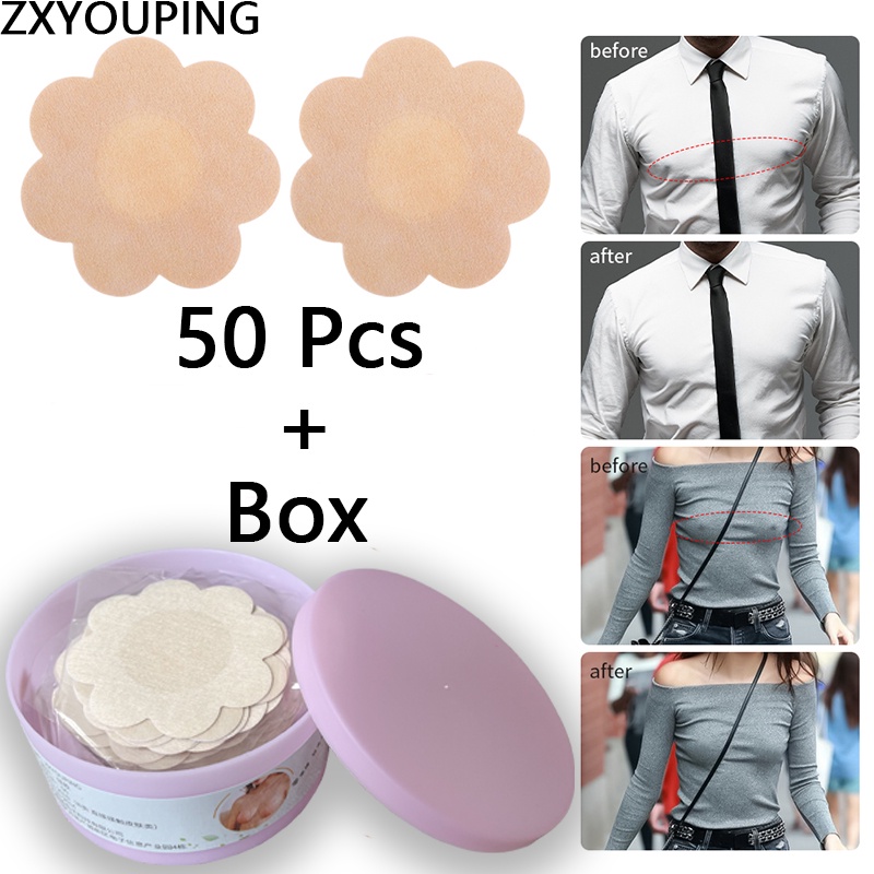 AOFEIQIKE AOFEIQIKE Hộp 50 miếng dán ngực dùng một lần tiện dụng
