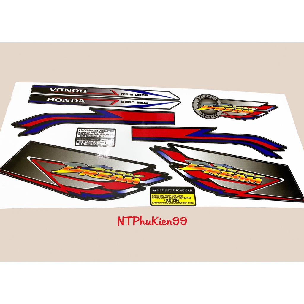 Tem Dream Cánh Chim Đủ Màu 3 Lớp Siêu Đẹp