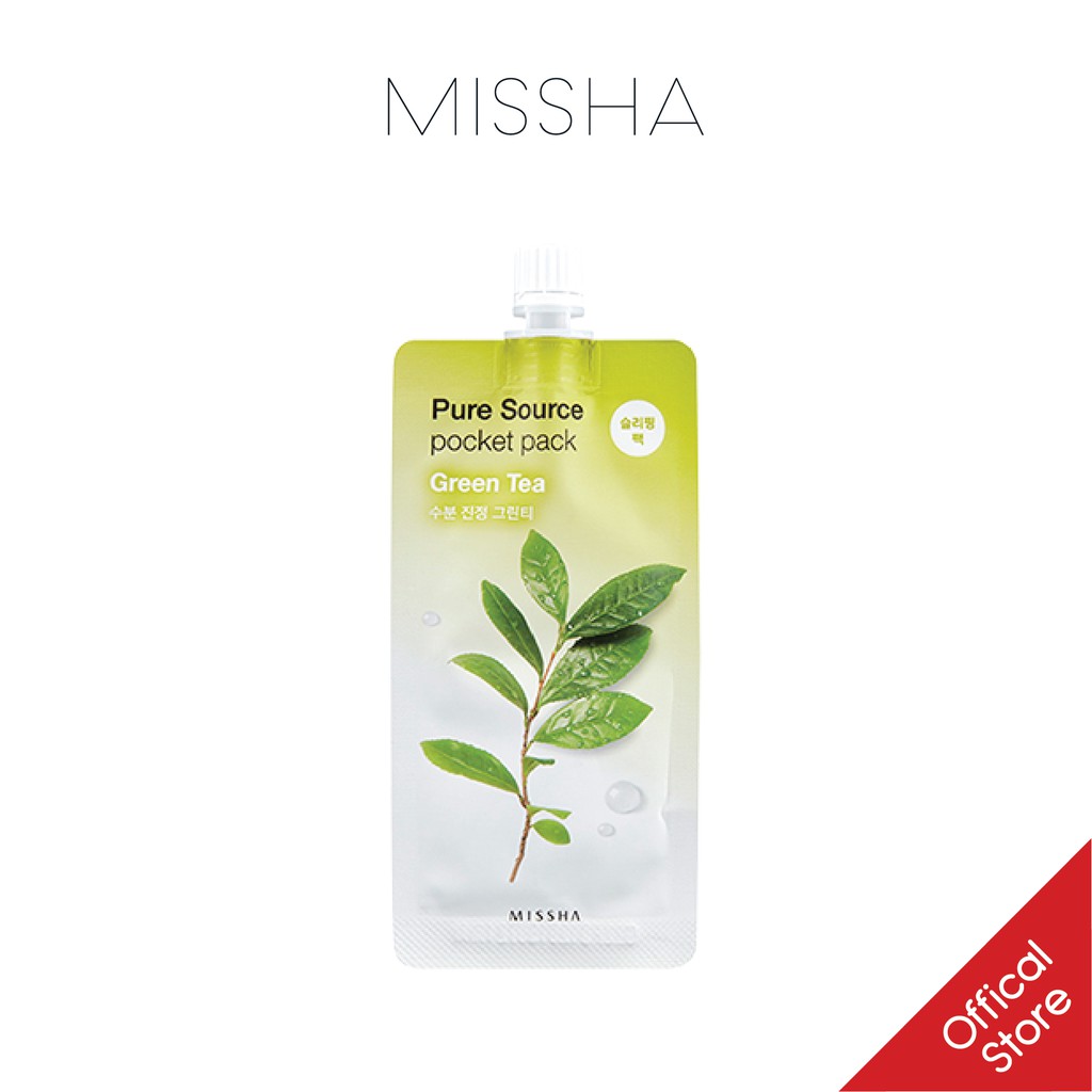 Mặt Nạ Ngủ Missha Pure Source Pocket Pack Sleeping Pack 10ml | Thế Giới Skin Care