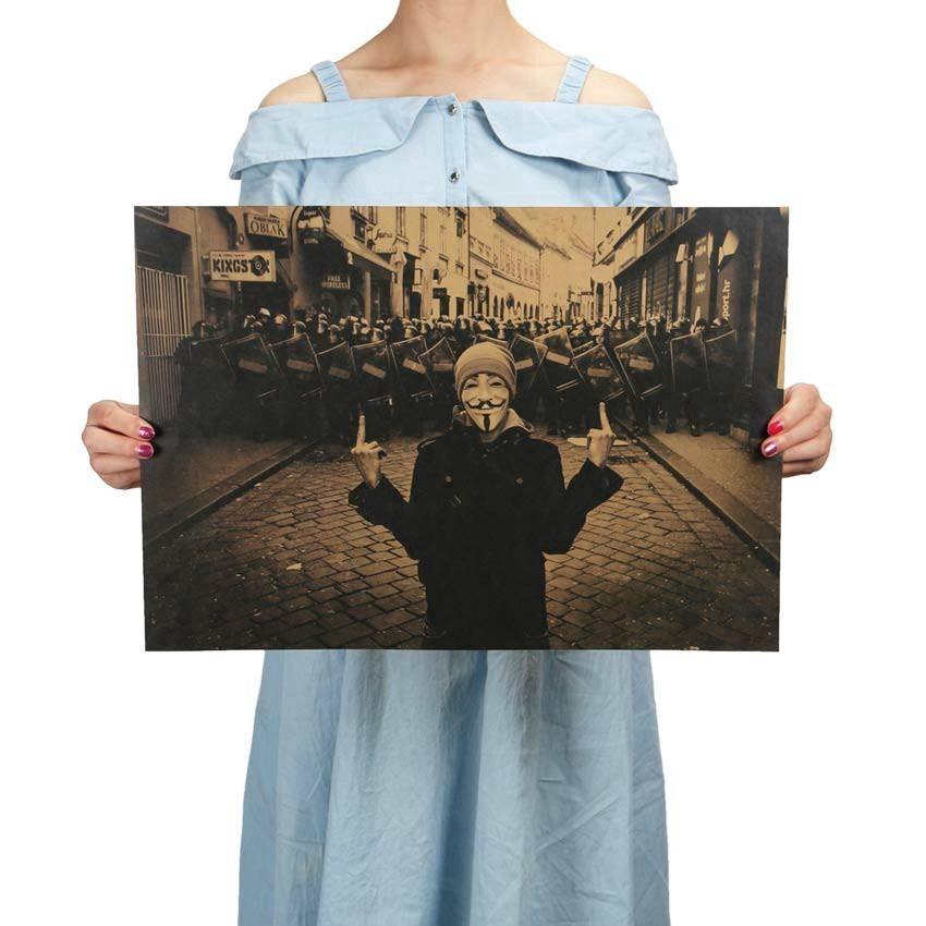 Poster treo tường bằng giấy Kraft hình nhân vật phim Biệt đội cảm tử | BigBuy360 - bigbuy360.vn