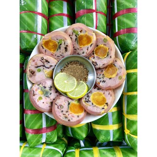 Jambon da bao trứng muối trứng bắc thảo