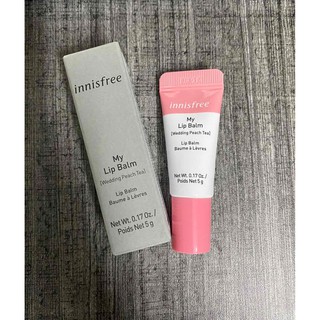 Son dưỡng môi innisfree my lip balm 5g - màu 11: wedding peach tea