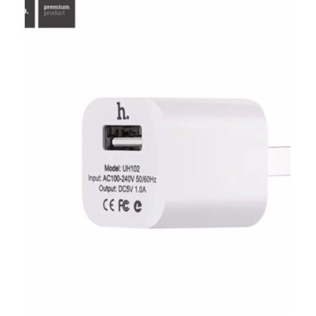 [[ Giá Sỉ ]] CÓC SẠC HOCO IPHONE UH102 1A