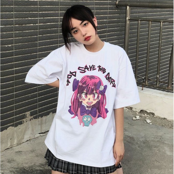 ÁO THUN, ÁO PHÔNG TAY LỠ UNISEX FORM RỘNG ANIME M370 [ AH ]
