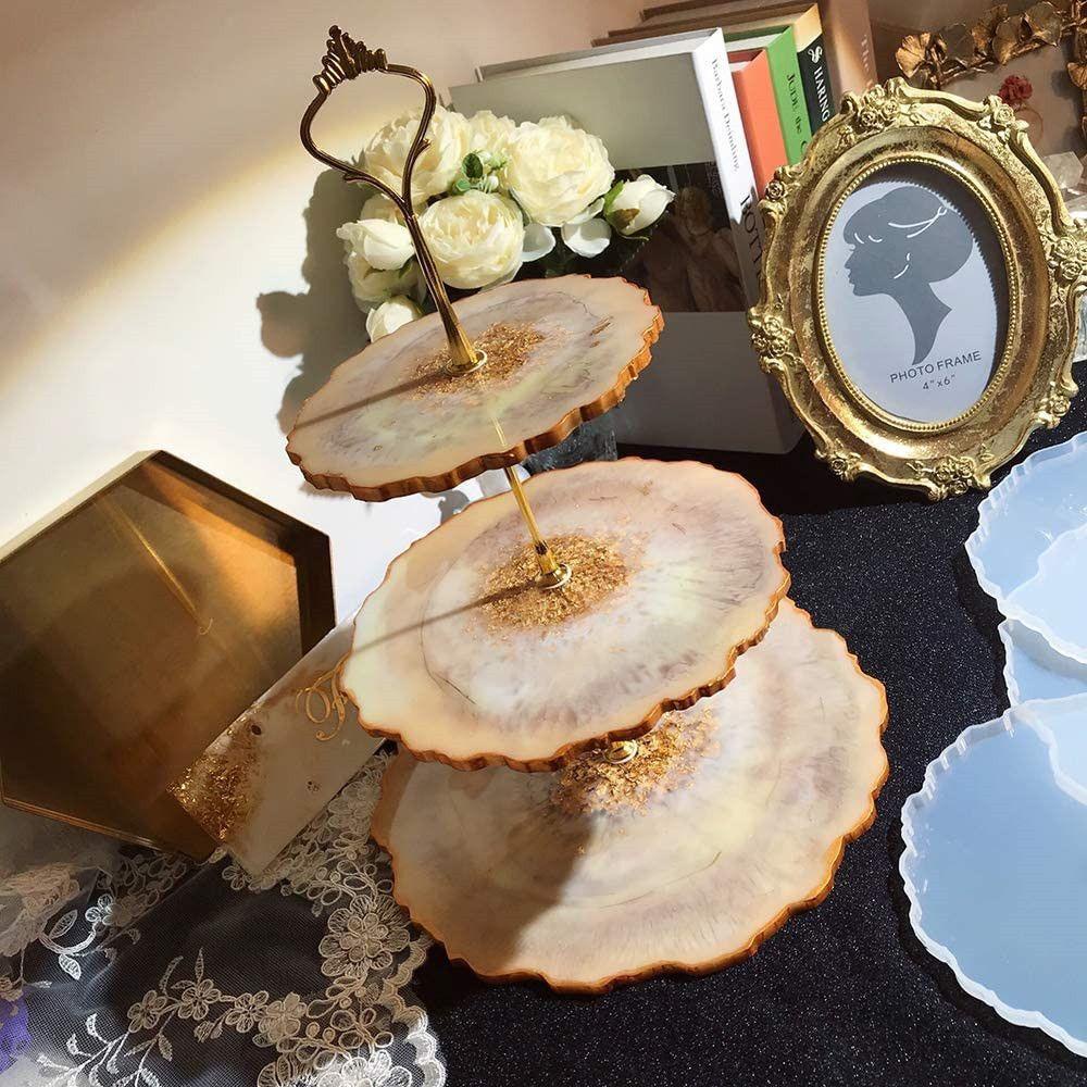 GOGOUP Khuôn Silicone Làm Đế Lót Ly Hình Trái Tim