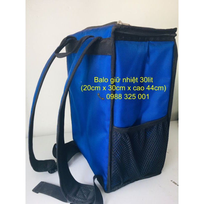BALO GIỮ NHIỆT GIAO HÀNG - 30LIT  20 x 30 x 44cm KHAY BÁN RIÊNG