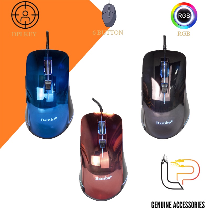 Chuột quang Led Bamba B10 - Mouse LED Bamba B10