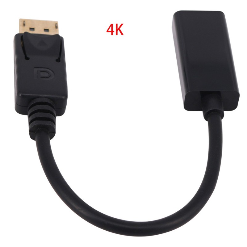 Bộ Chuyển Đổi Utake Dp Sang Hdmi Max 4k / 1080p Dp Sang Hdmi Màu Đen Chất Lượng Cao Cho Hdtv Pc