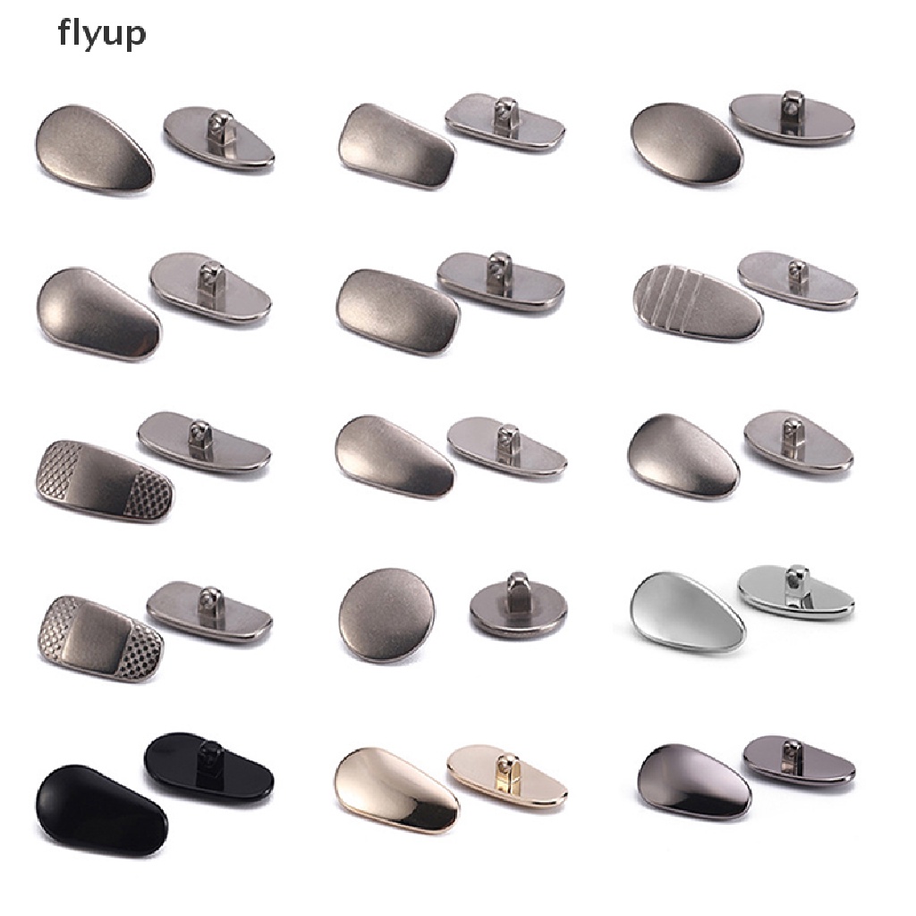 1 Cặp Đệm Mũi Có Vít Titan Giọt Nước Chống Trượt Giữ Mắt Kính