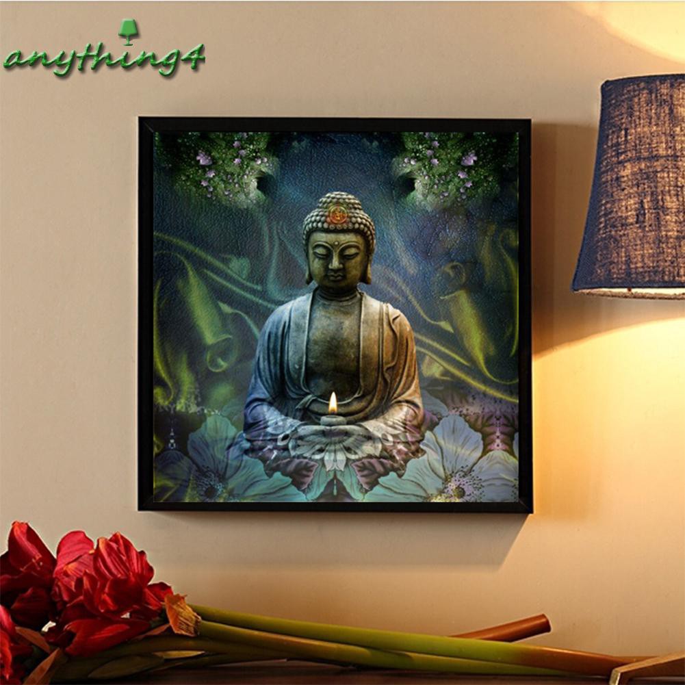 [ Hàng Hot ] Bộ tranh đính đá 5D hình Đức Phật DIY dành cho trang trí
