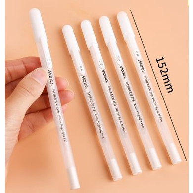 Bút gel nhũ trắng bạc vàng Marie's viết thiệp cưới, trang trí vẽ sổ tay, viết calligraphy ngòi kim loại