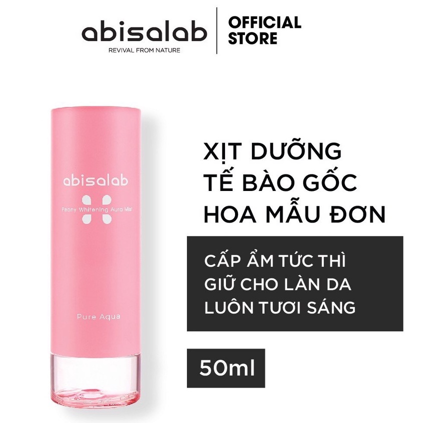 Xịt Khoáng Phục Hồi Da Abisalab