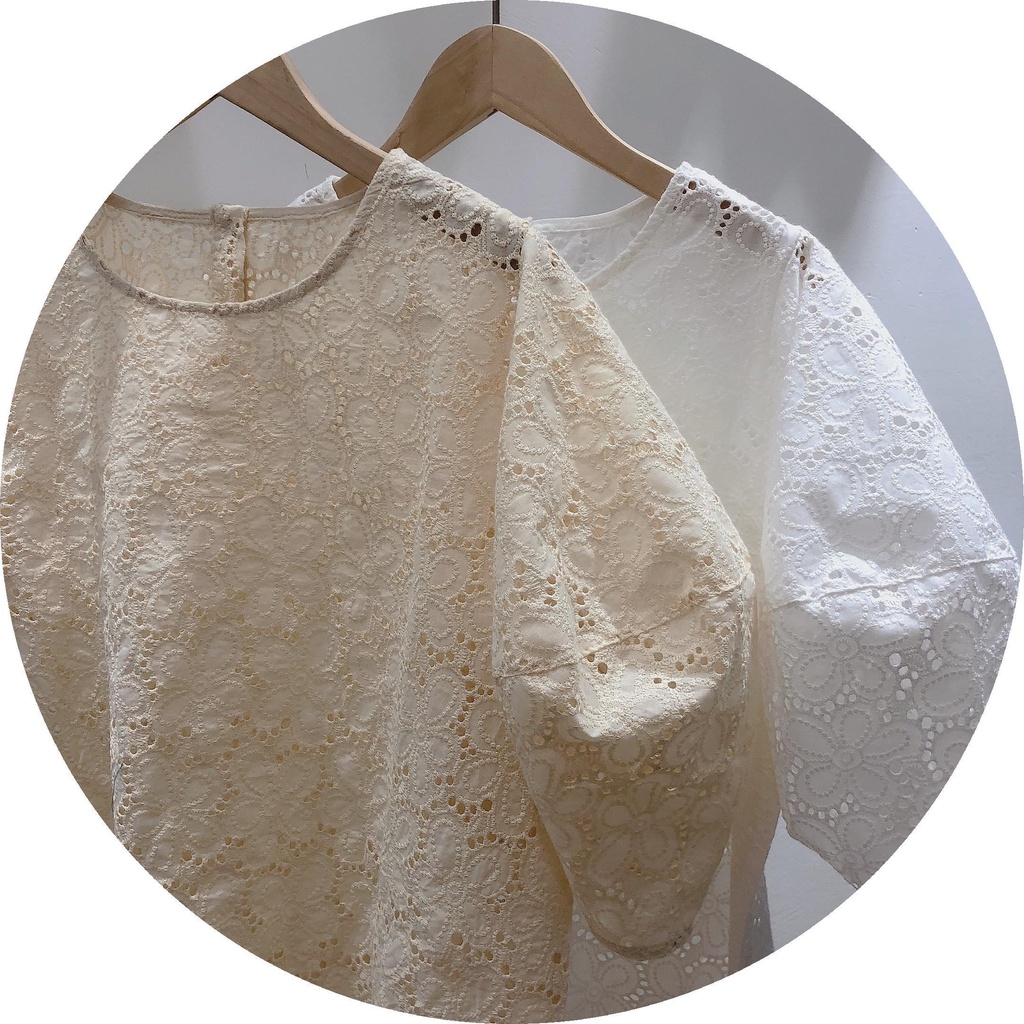 Áo tay dài phối ren thời trang quyến rũ cho nữ