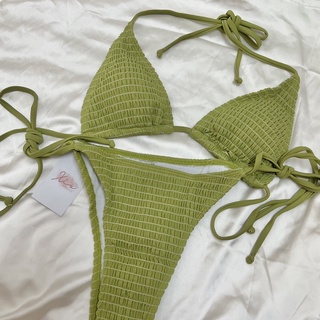 Bikini 2 mảnh nhún tam giác