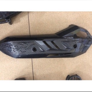 Ốp che pô AB airblade 2020 Carbon