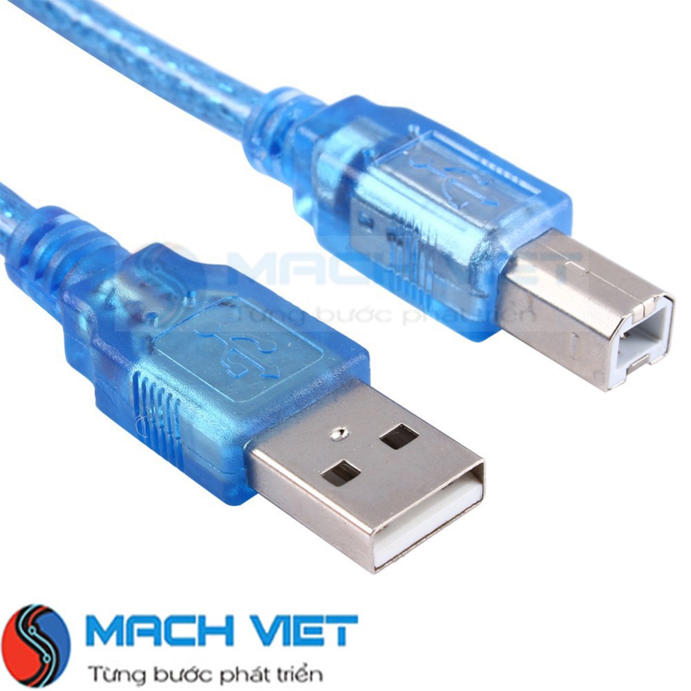 Cáp chống nhiễu USB chuẩn A-B 0.5m và 1.5m