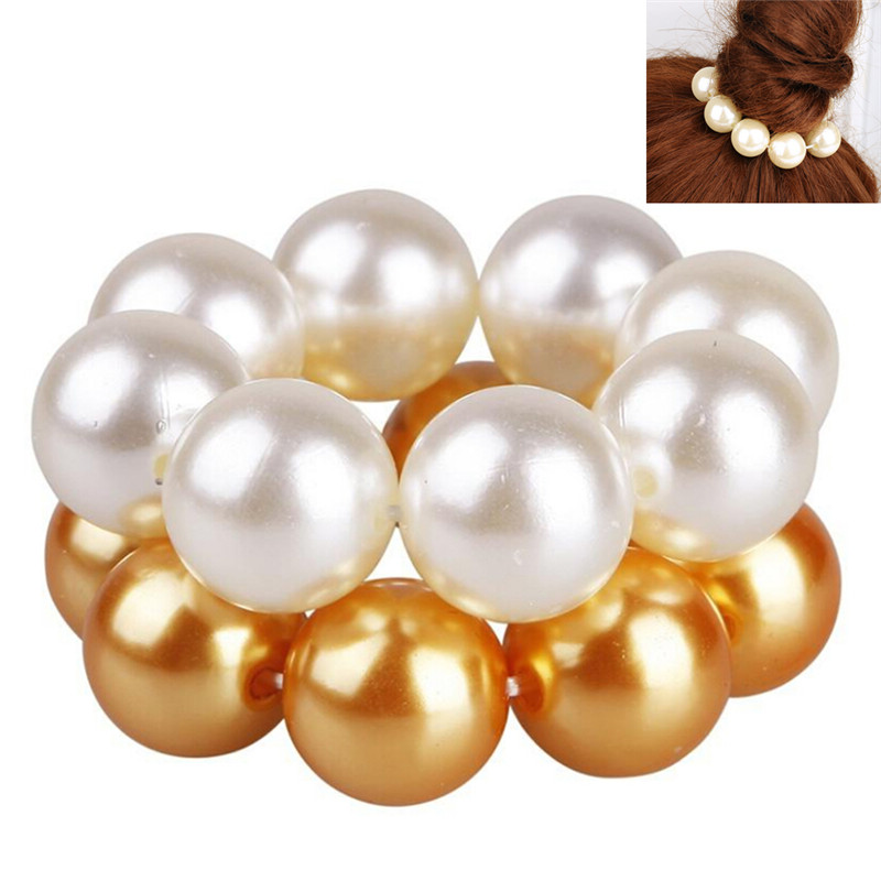 Dây buộc tóc đính đá kiểu dáng thời trang cho nữ