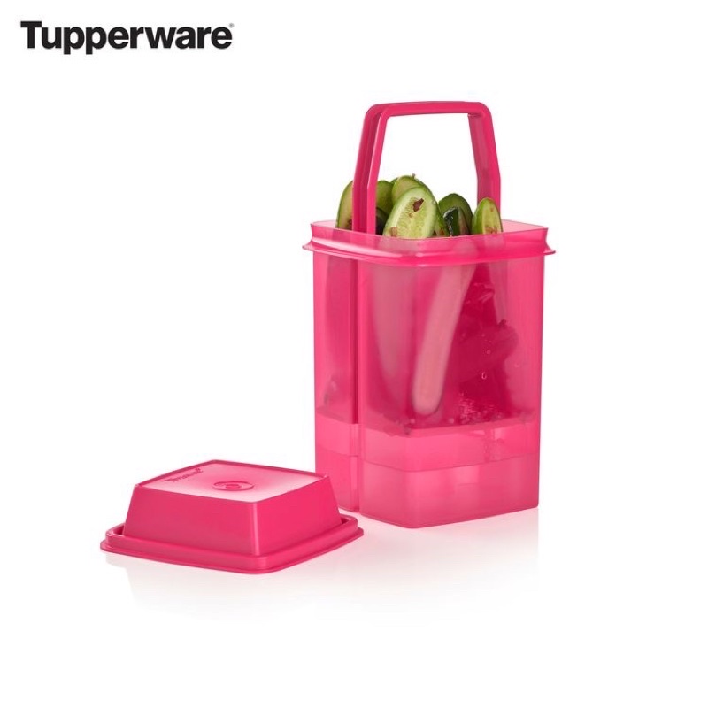 Hộp Dụng Cụ Tupperware 2L Chuyên Ngâm Chua Thực Phẩm - Muối Dưa Cà Dưa Chuột Củ Cải - Đựng Thức Ăn Mang Đi Làm