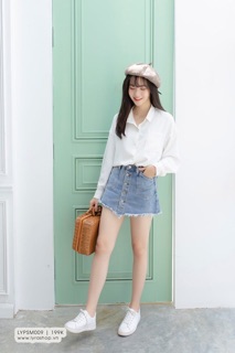 ÁO SƠ MI TRẮNG TRƠN HỌC SINH