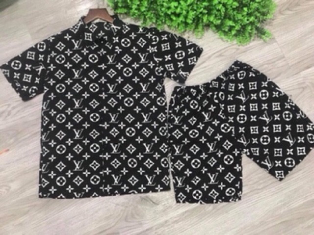 Bộ pizama chất kate thái nam nữ đều mặc được | BigBuy360 - bigbuy360.vn