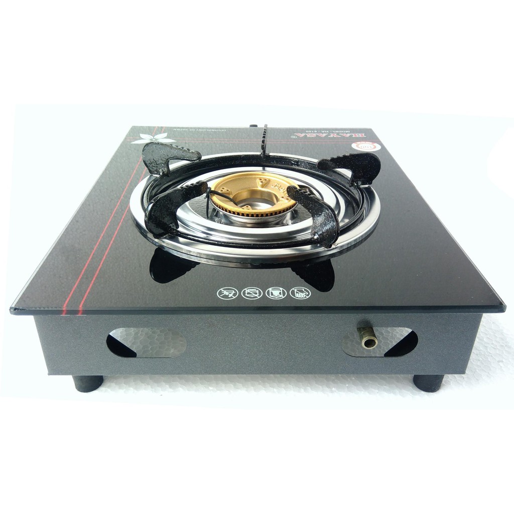 Bếp ga đơn mâm đồng, điếu Inox Hayasa HA-8100